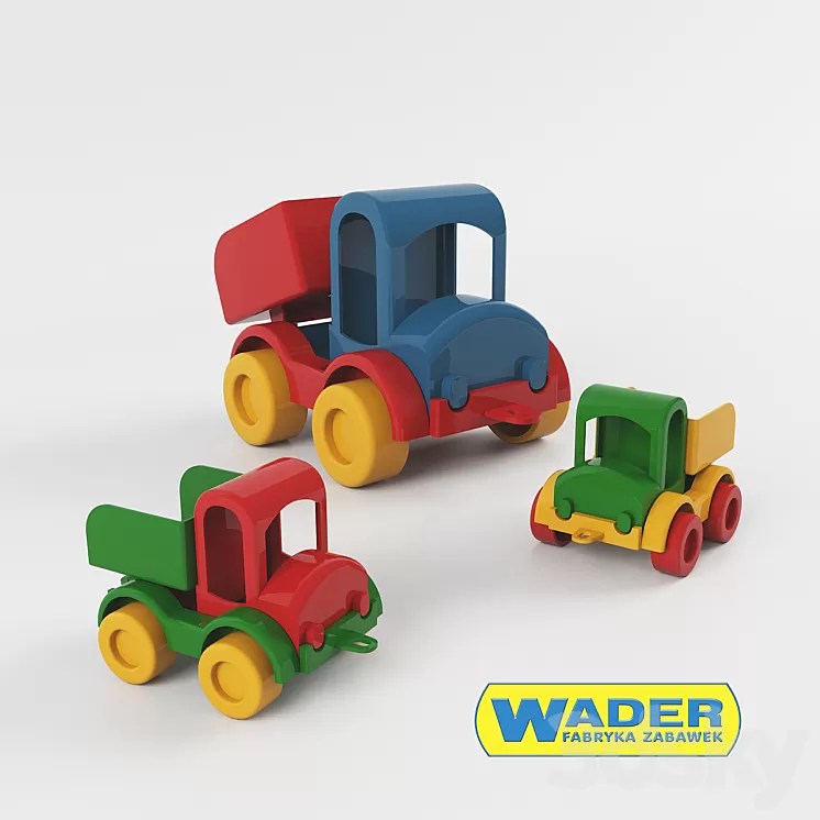 Children's toy – Wader 3D Model Children's toy – Wader 3D Model