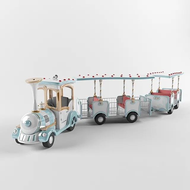 Children’s train 3D Model