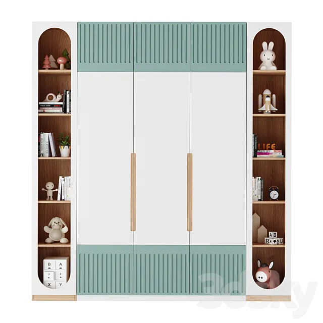 Children’s wardrobe 40 3D Model