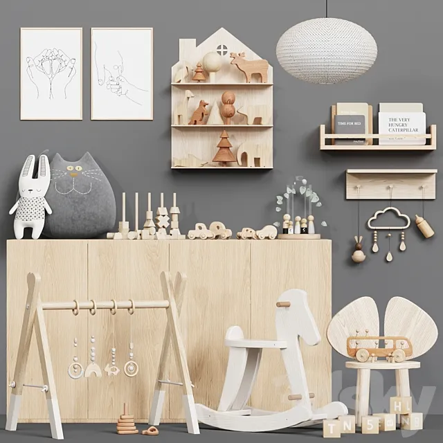 ChildrenToysFurniture 3D Model
