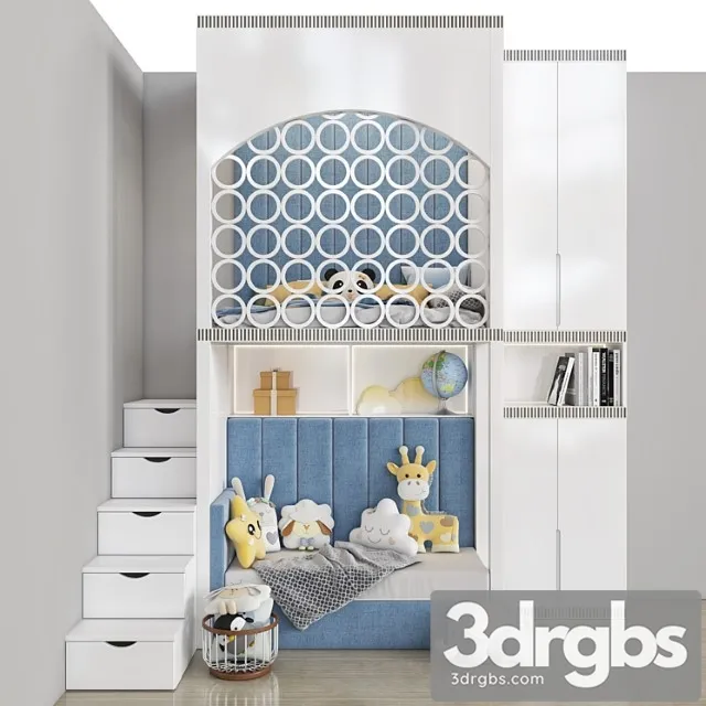 Childroom Full furniture set Bed 1051