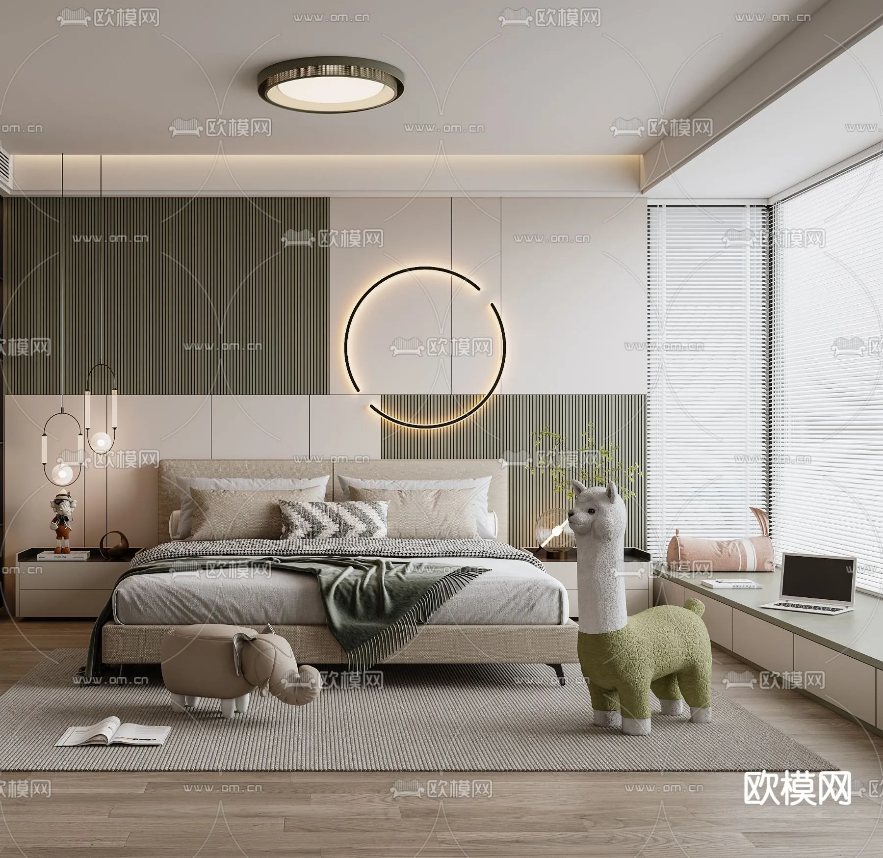 CHILDROOM SETS – CORONA – 3D MODEL – 2577 CHILDROOM SETS – CORONA – 3D MODEL – 2577