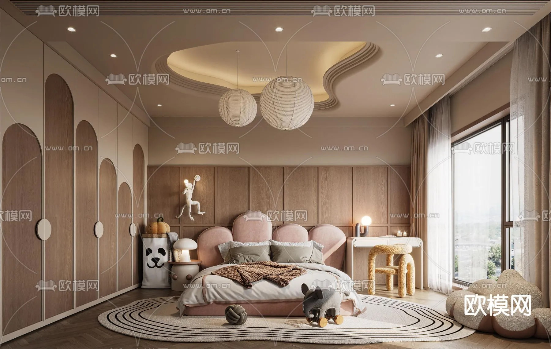 CHILDROOM SETS – CORONA – 3D MODEL – 2633