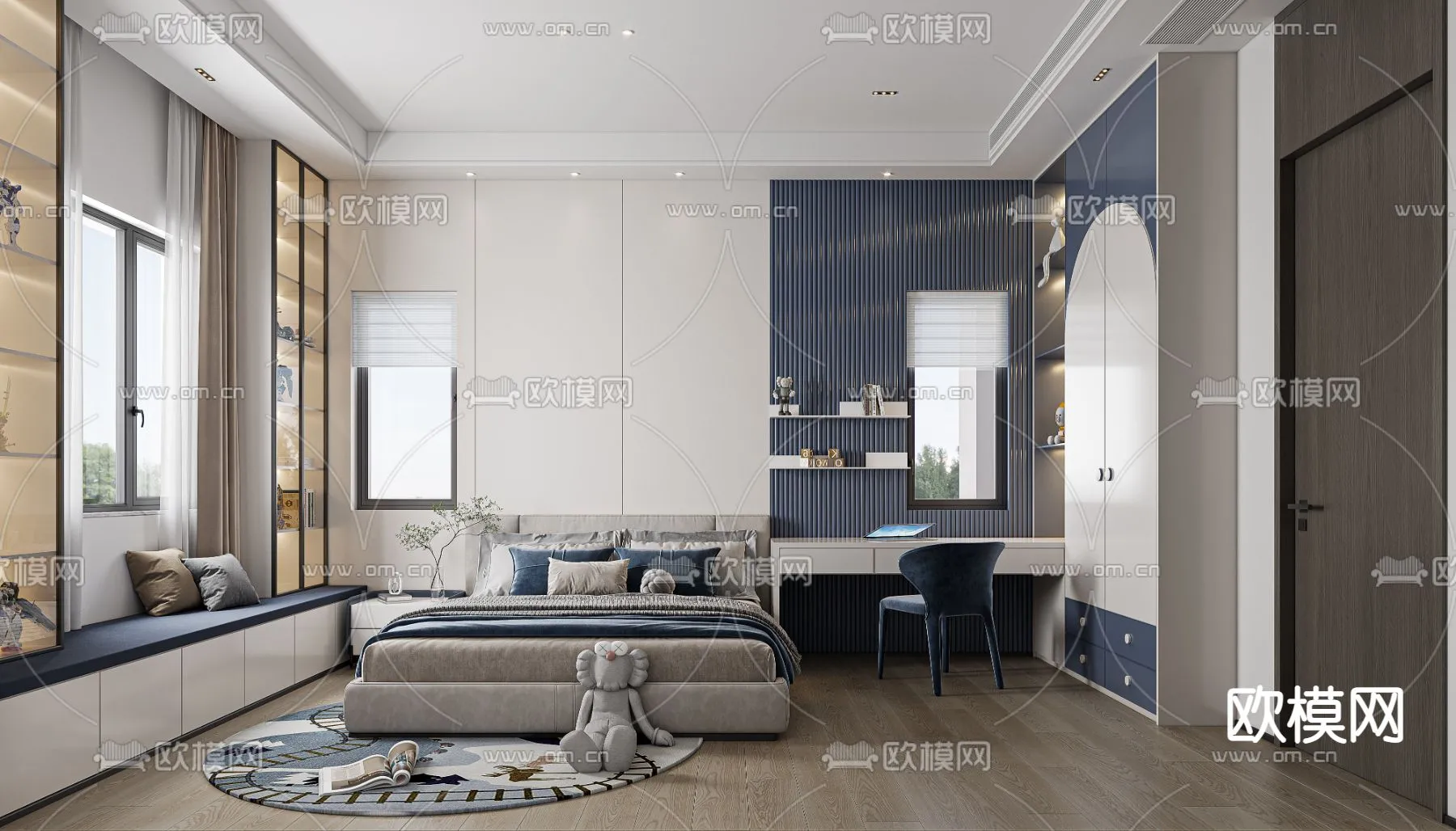 CHILDROOM SETS – CORONA – 3D MODEL – 2662