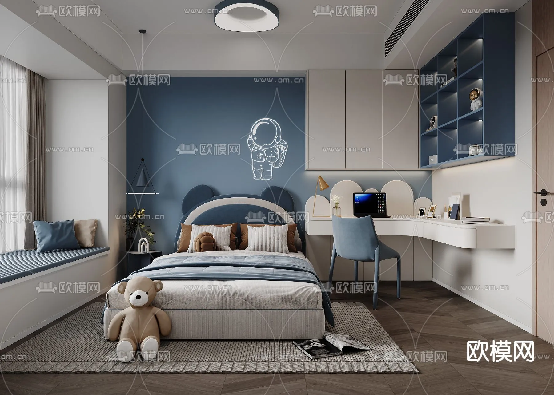 CHILDROOM SETS – CORONA – 3D MODEL – 2671