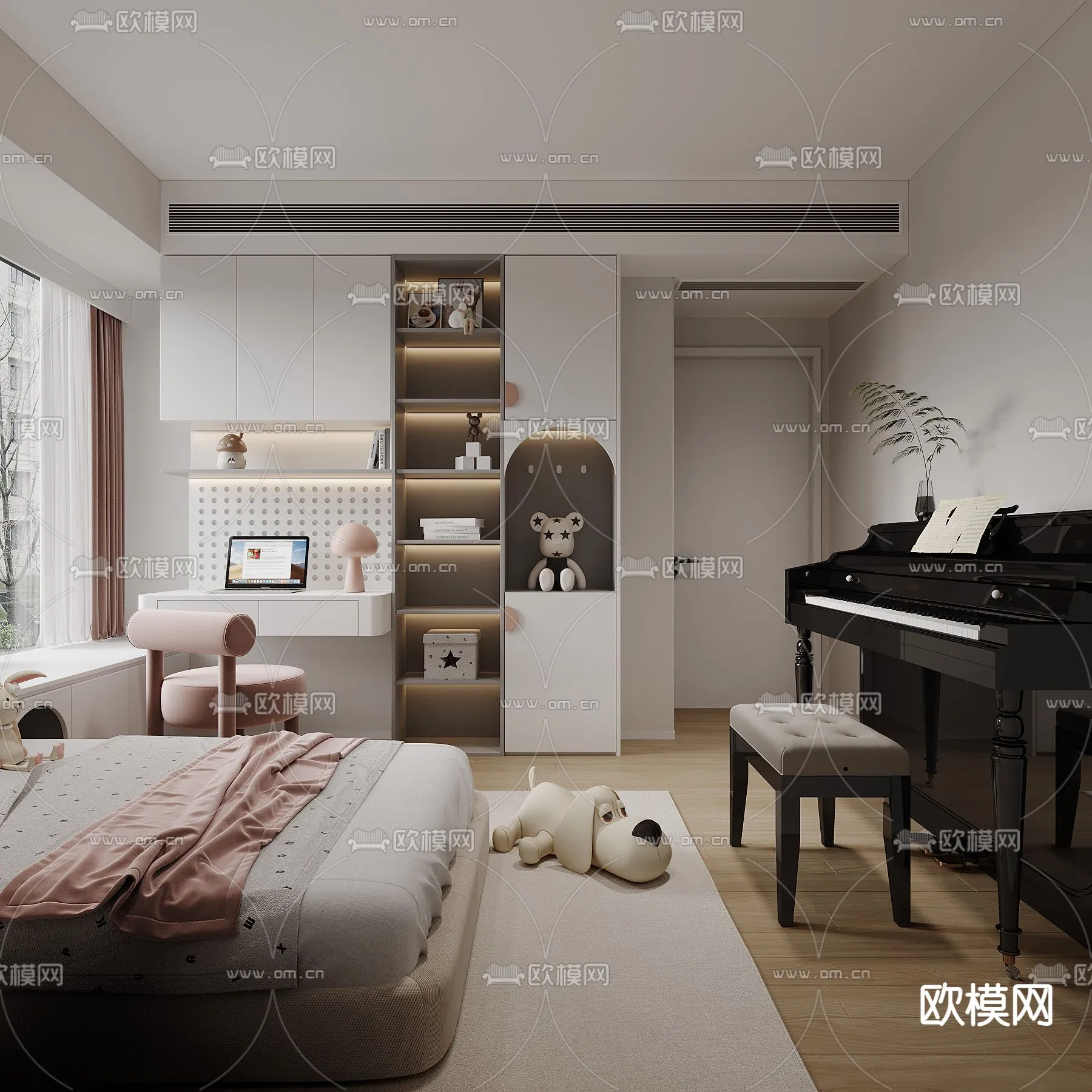 CHILDROOM SETS – CORONA – 3D MODEL – 2673