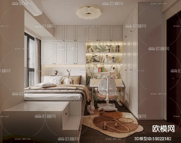 CHILDROOM SETS – CORONA – 3D MODEL – 2684