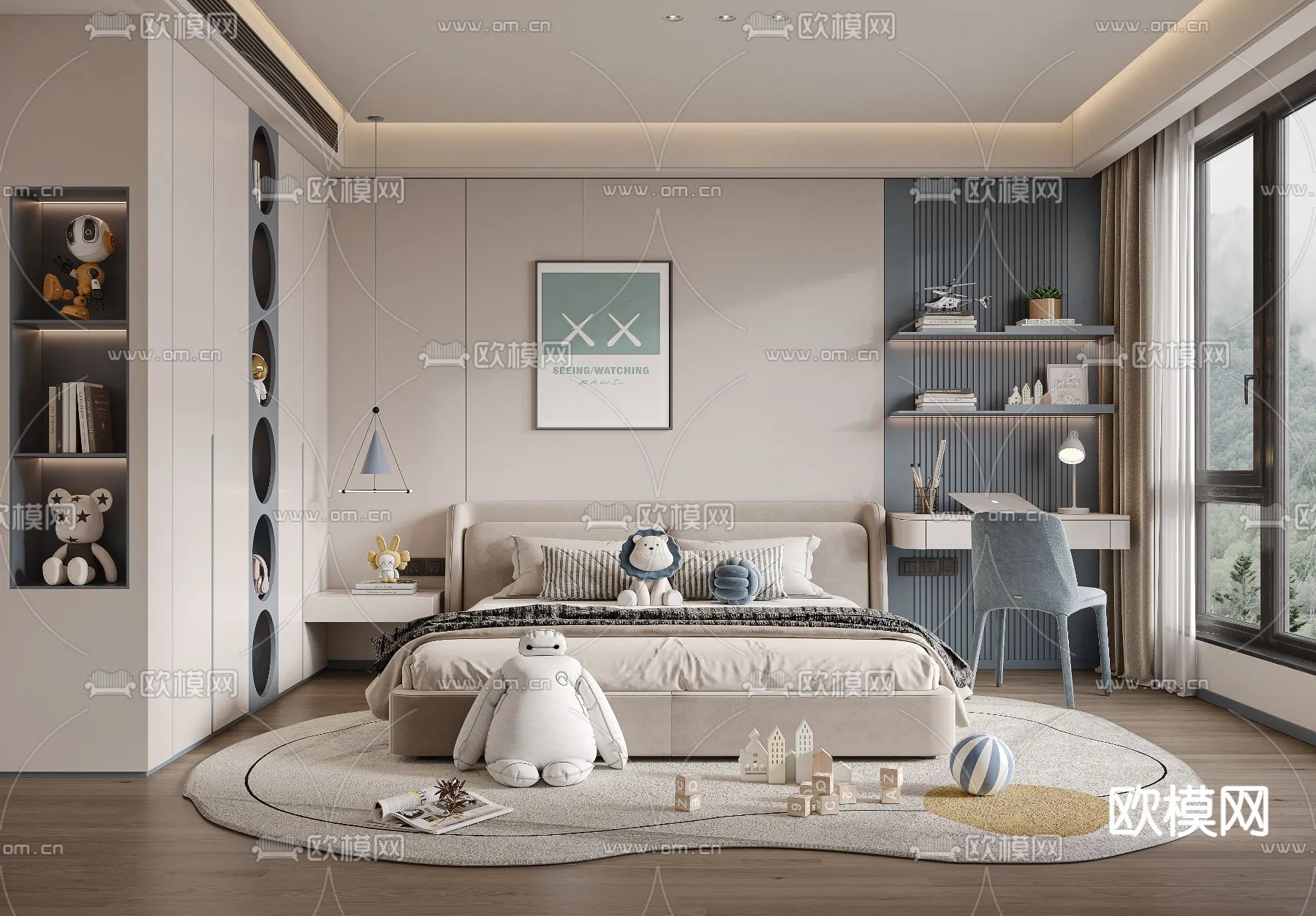 CHILDROOM SETS – VRAY / CORONA – 3D MODEL – 2580 CHILDROOM SETS – VRAY / CORONA – 3D MODEL – 2580