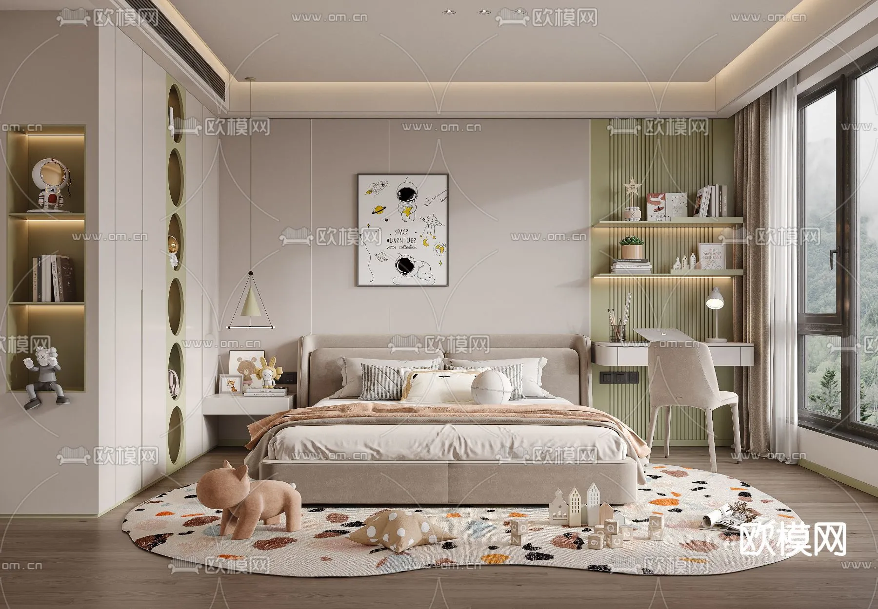 CHILDROOM SETS – VRAY / CORONA – 3D MODEL – 2581 CHILDROOM SETS – VRAY / CORONA – 3D MODEL – 2581