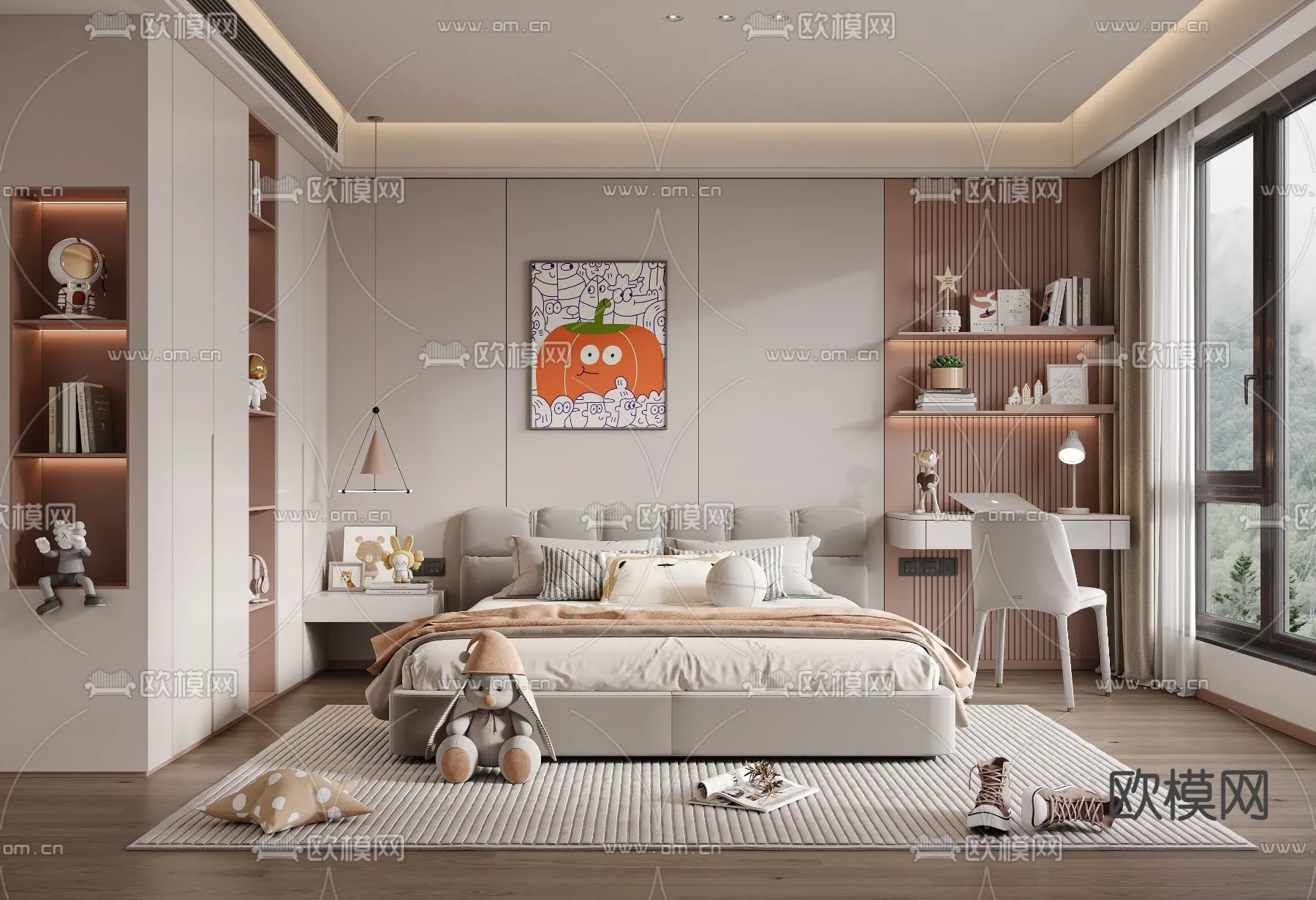 CHILDROOM SETS – VRAY / CORONA – 3D MODEL – 2582 CHILDROOM SETS – VRAY / CORONA – 3D MODEL – 2582