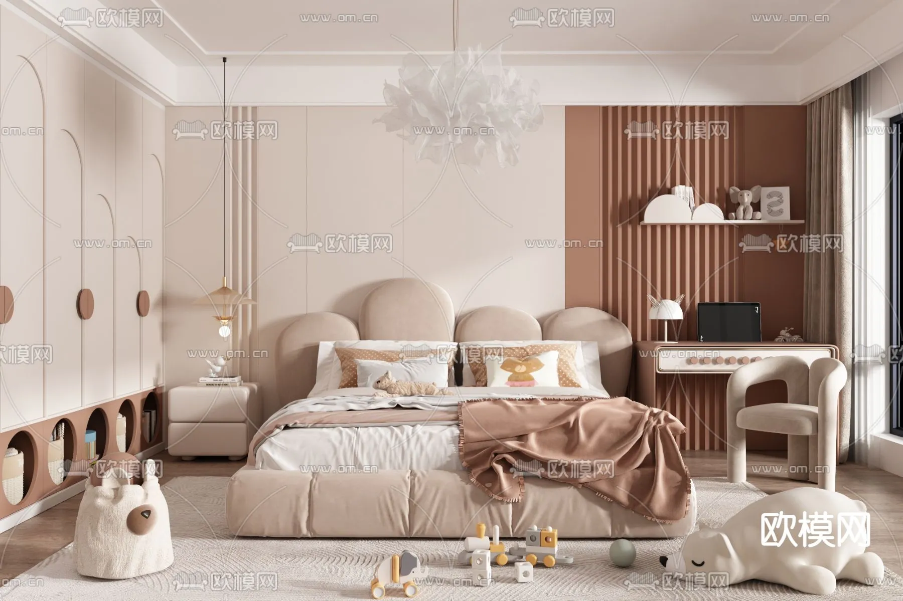 CHILDROOM SETS – VRAY / CORONA – 3D MODEL – 2592 CHILDROOM SETS – VRAY / CORONA – 3D MODEL – 2592