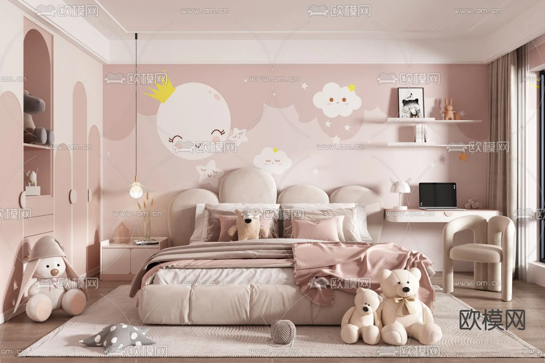 CHILDROOM SETS – VRAY / CORONA – 3D MODEL – 2593 CHILDROOM SETS – VRAY / CORONA – 3D MODEL – 2593