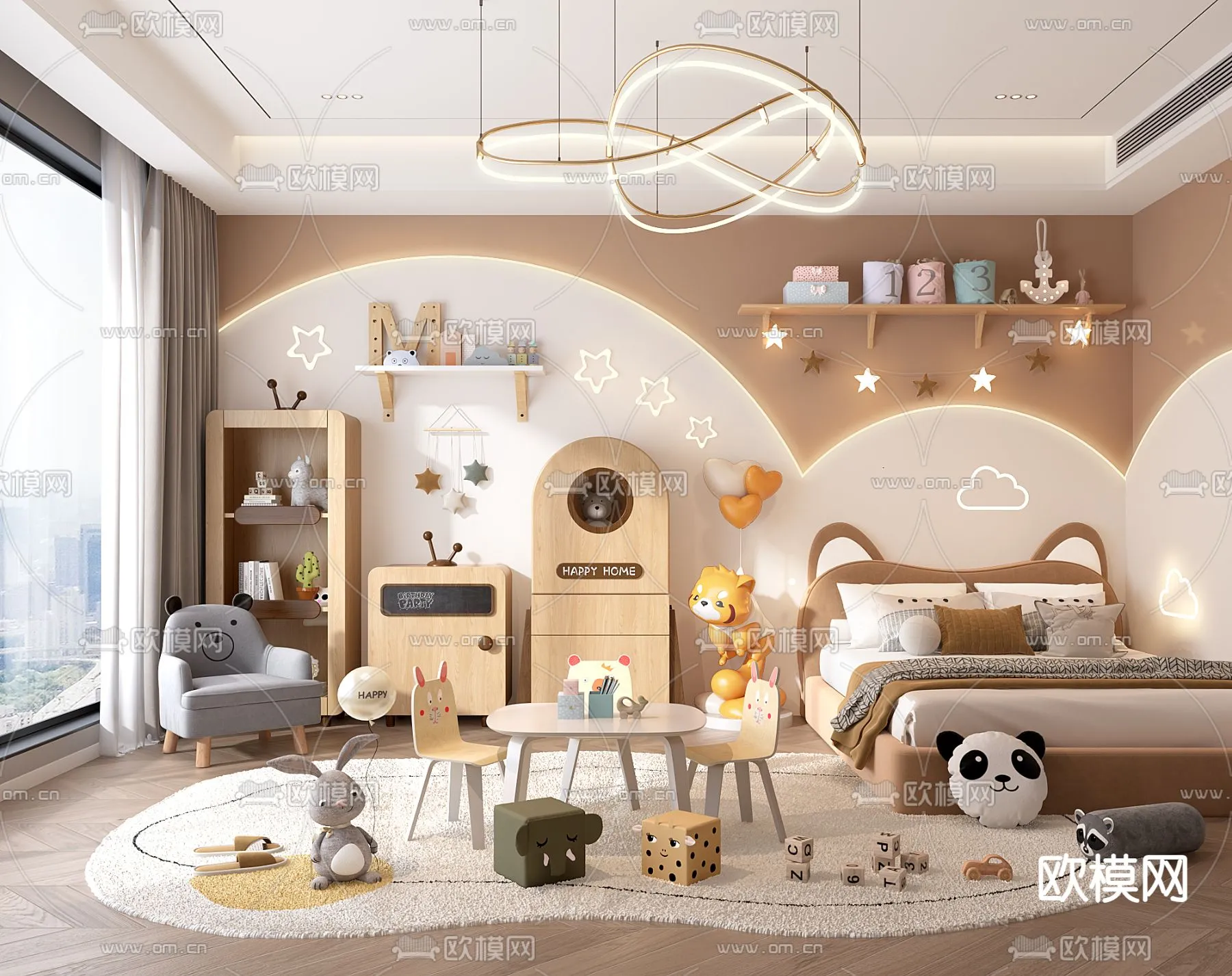 CHILDROOM SETS – VRAY / CORONA – 3D MODEL – 2606 CHILDROOM SETS – VRAY / CORONA – 3D MODEL – 2606