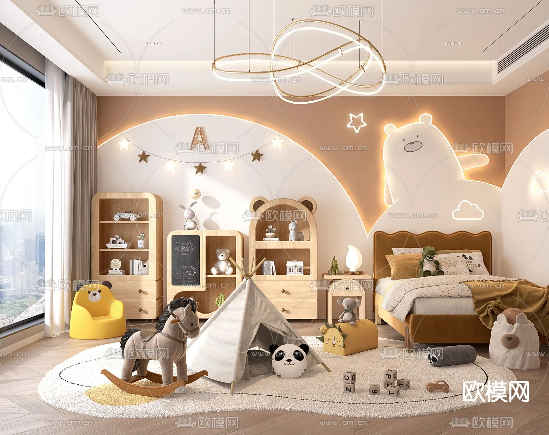 CHILDROOM SETS – VRAY / CORONA – 3D MODEL – 2607 CHILDROOM SETS – VRAY / CORONA – 3D MODEL – 2607