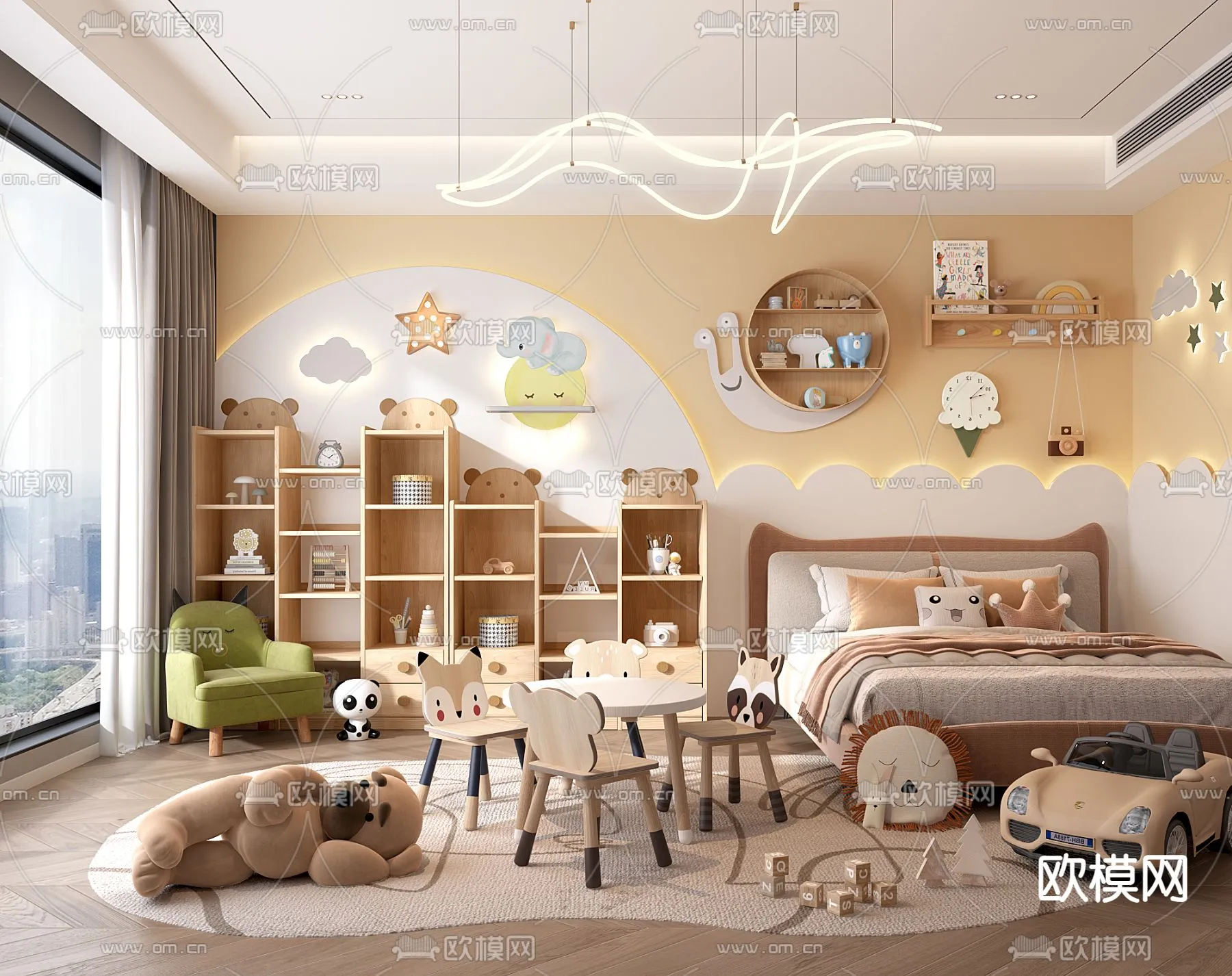 CHILDROOM SETS – VRAY / CORONA – 3D MODEL – 2612 CHILDROOM SETS – VRAY / CORONA – 3D MODEL – 2612
