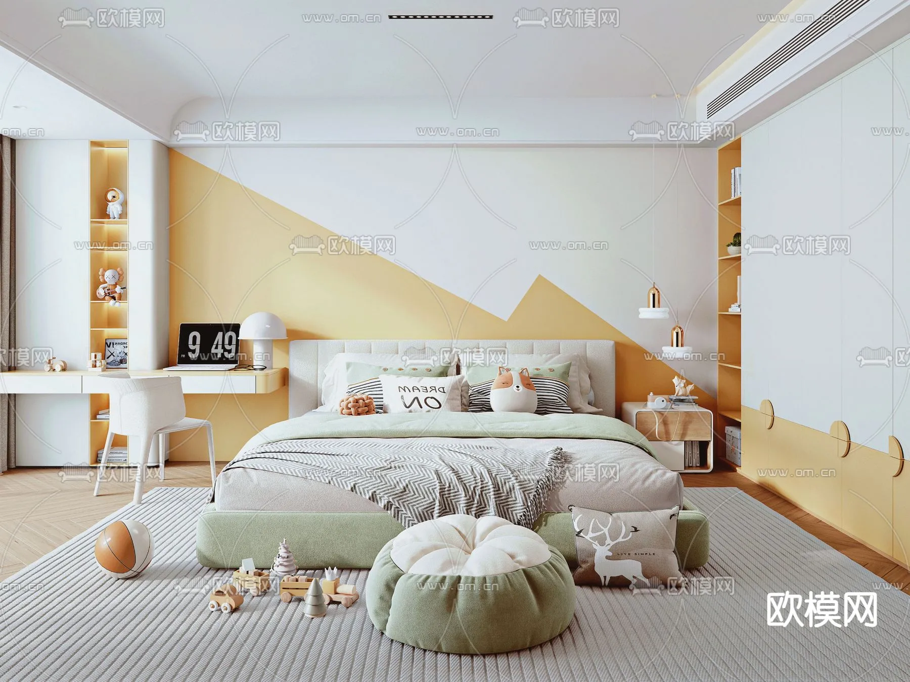 CHILDROOM SETS – VRAY / CORONA – 3D MODEL – 2614 CHILDROOM SETS – VRAY / CORONA – 3D MODEL – 2614