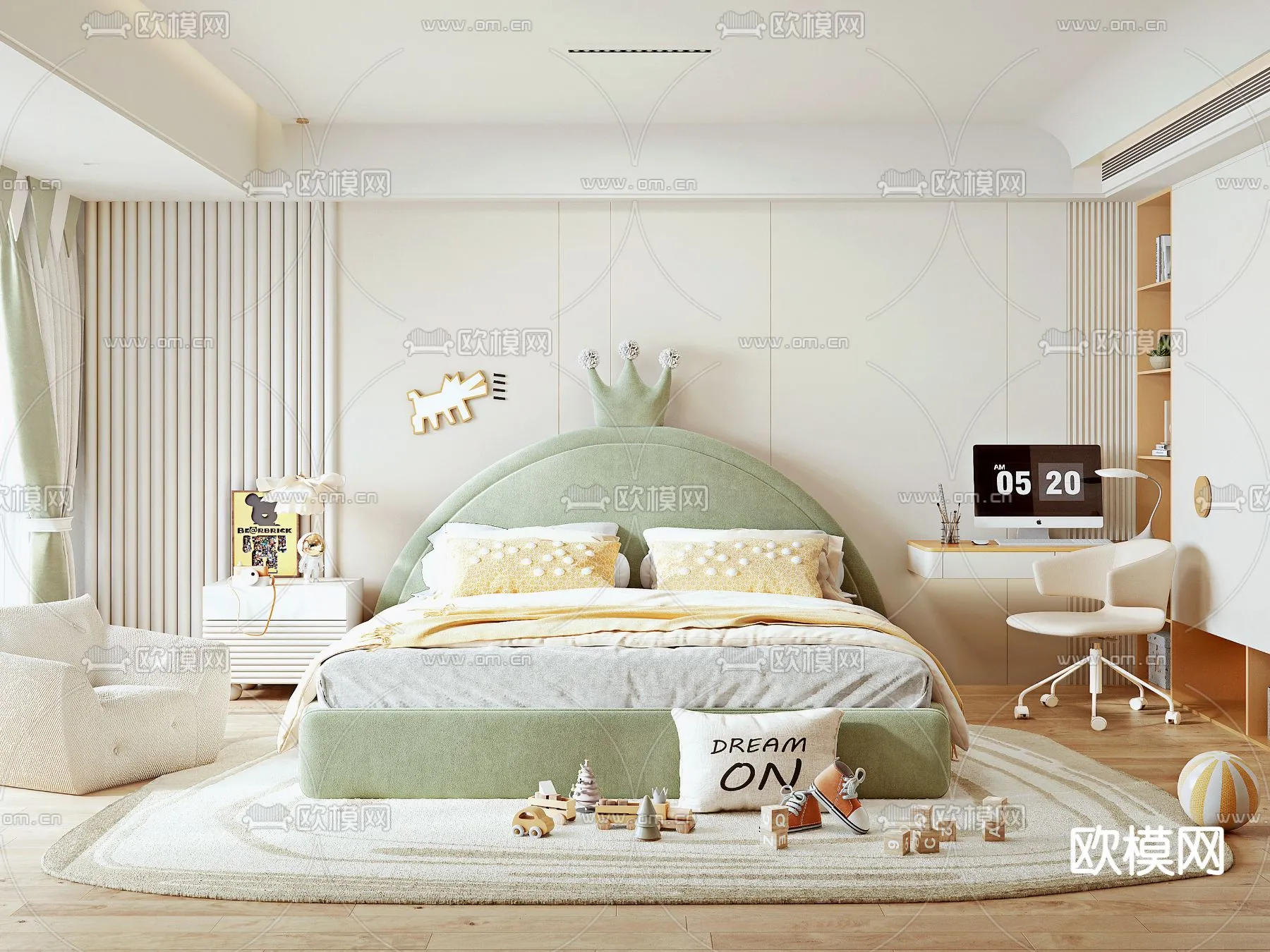 CHILDROOM SETS – VRAY / CORONA – 3D MODEL – 2623