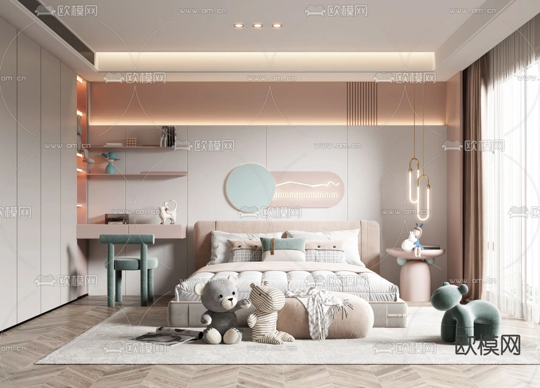 CHILDROOM SETS – VRAY / CORONA – 3D MODEL – 2636