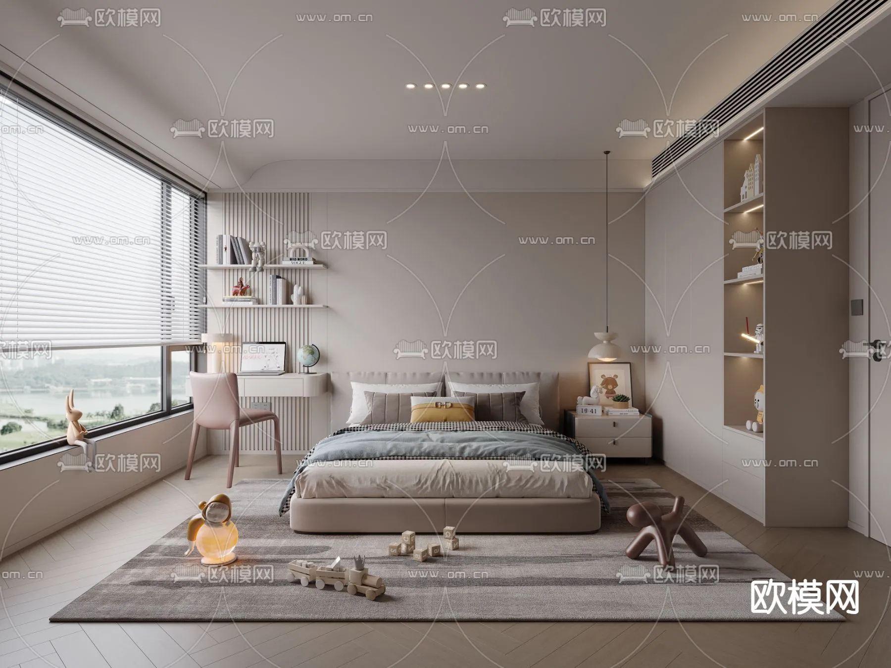 CHILDROOM SETS – VRAY / CORONA – 3D MODEL – 2638
