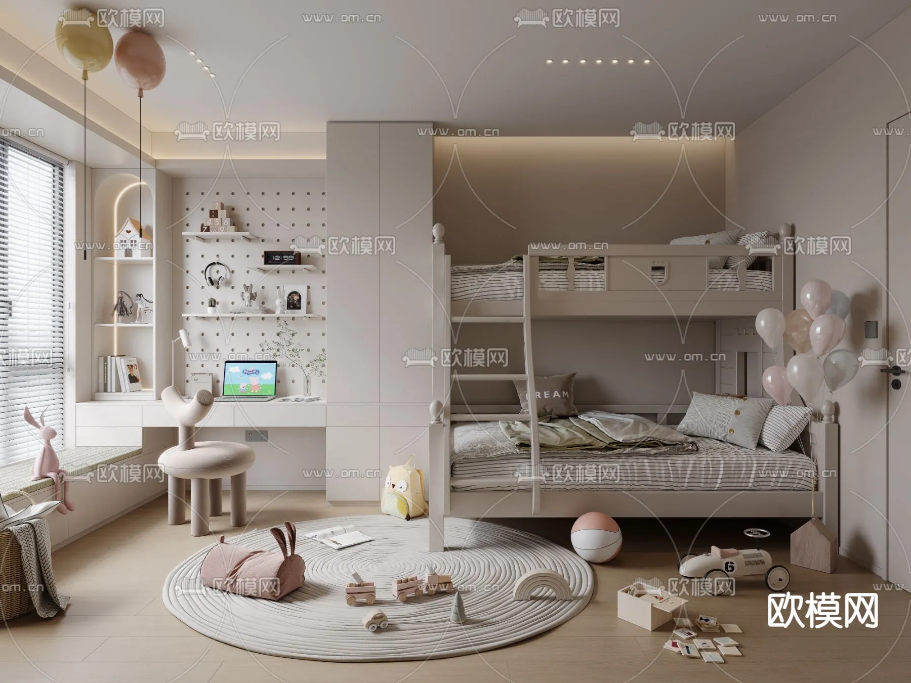 CHILDROOM SETS – VRAY / CORONA – 3D MODEL – 2641