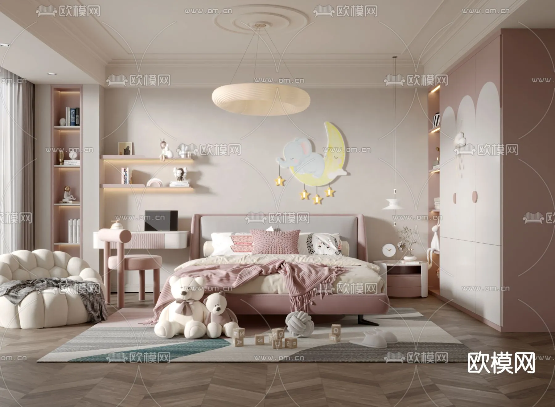 CHILDROOM SETS – VRAY / CORONA – 3D MODEL – 2654