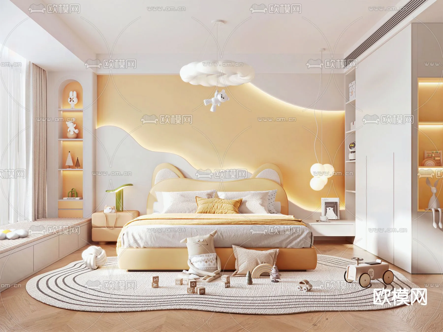 CHILDROOM SETS – VRAY / CORONA – 3D MODEL – 2657