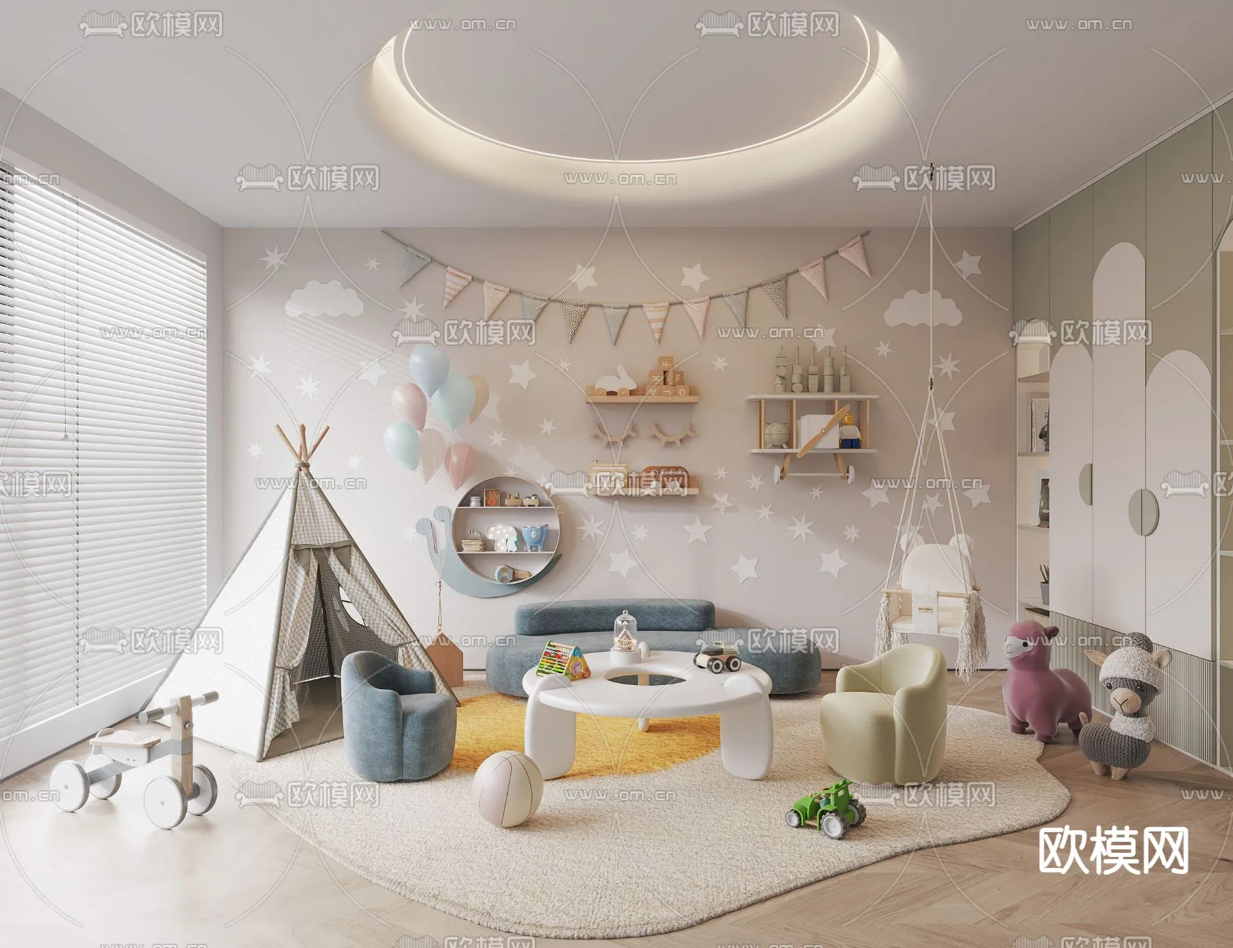 CHILDROOM SETS – VRAY / CORONA – 3D MODEL – 2665