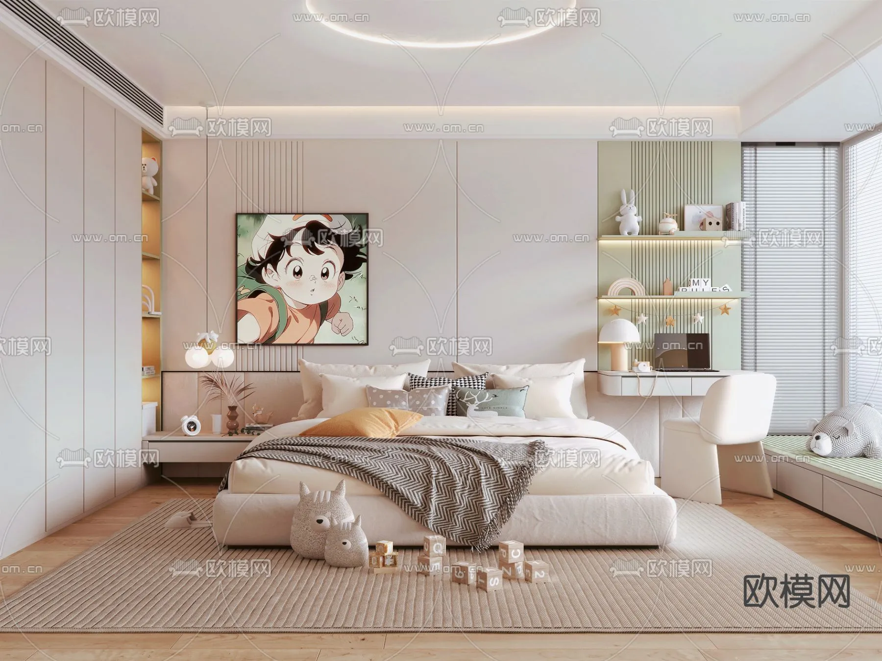 CHILDROOM SETS – VRAY / CORONA – 3D MODEL – 2666