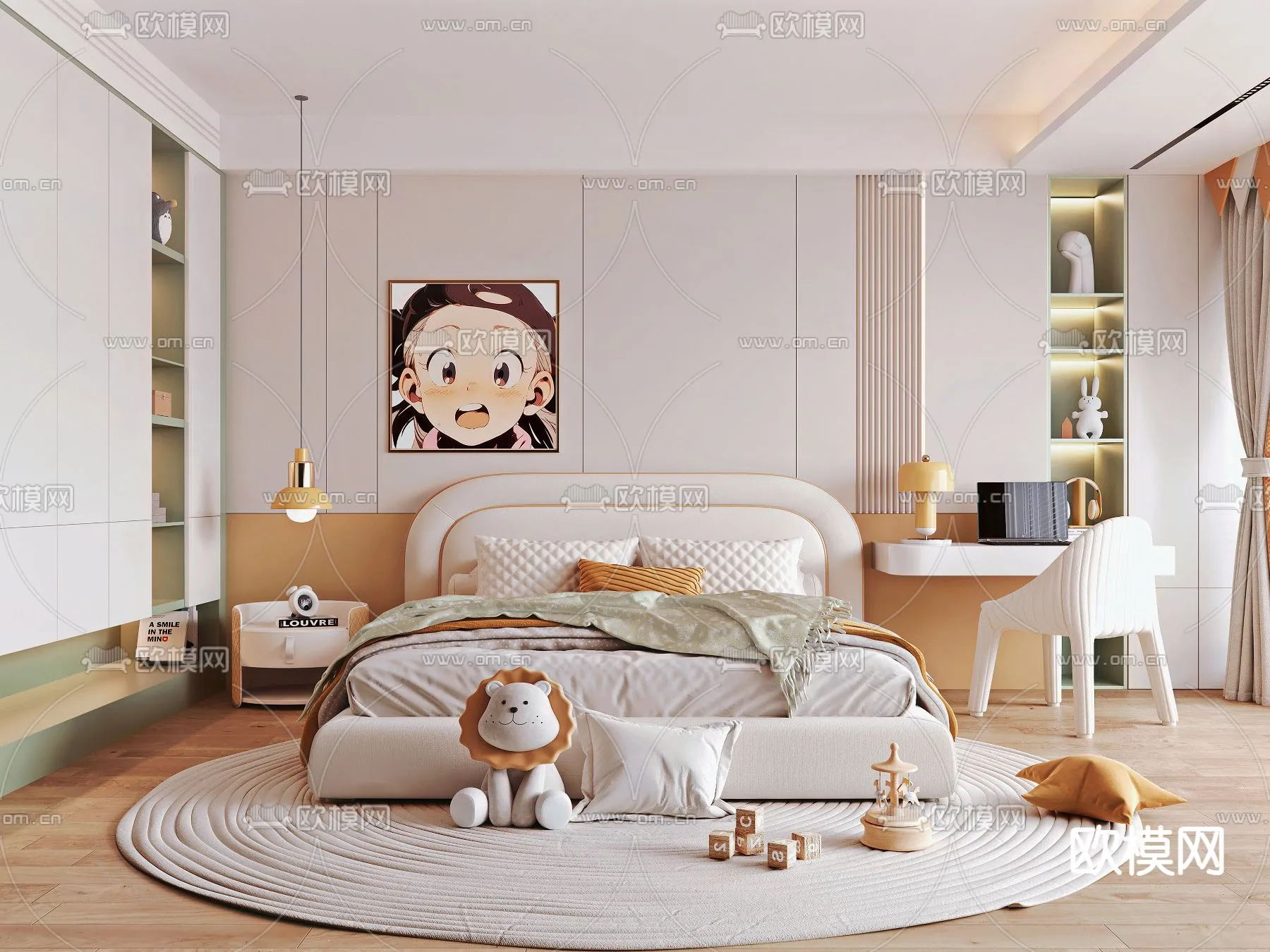 CHILDROOM SETS – VRAY / CORONA – 3D MODEL – 2677