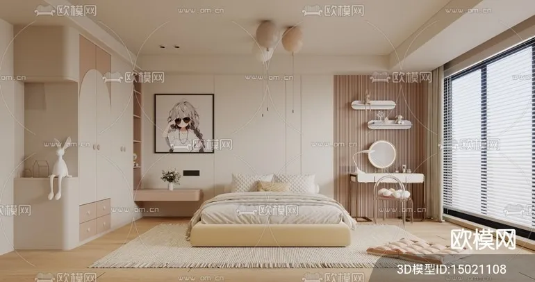 CHILDROOM SETS – VRAY / CORONA – 3D MODEL – 2680