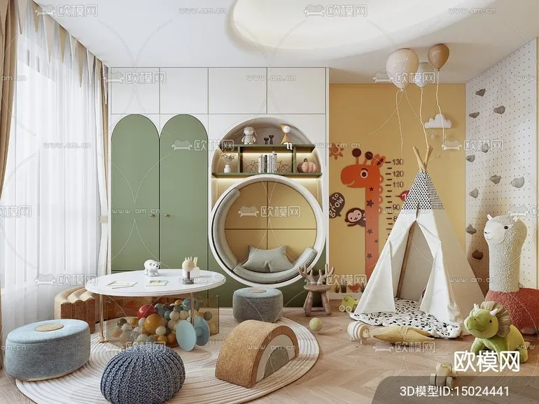 CHILDROOM SETS – VRAY / CORONA – 3D MODEL – 2686