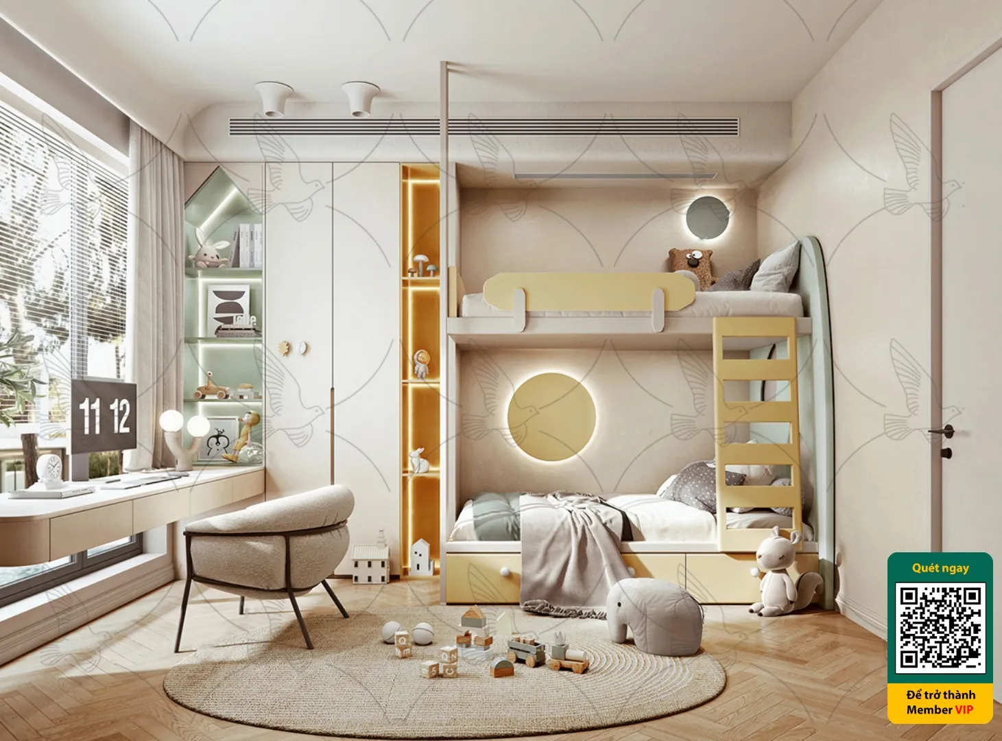 CHILDROOM SETS – VRAY / CORONA – 3D MODEL – 4098