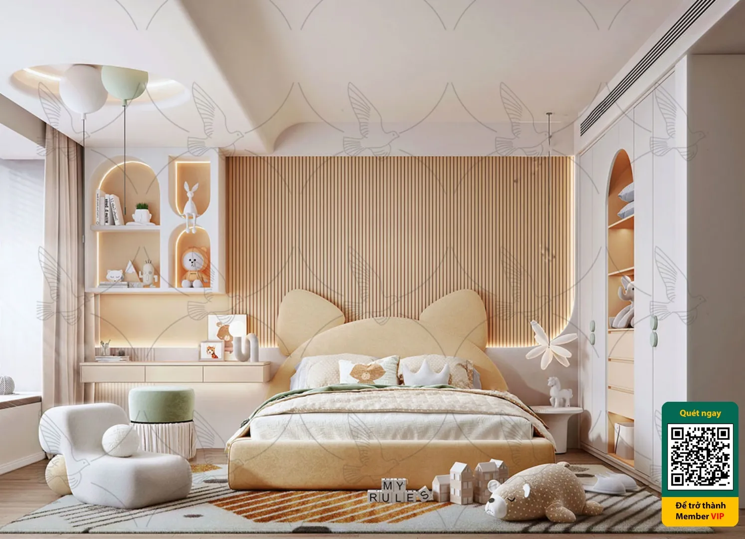 CHILDROOM SETS – VRAY / CORONA – 3D MODEL – 4099