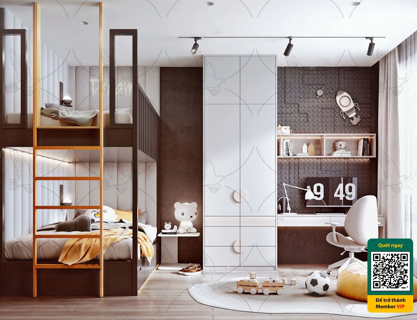 CHILDROOM SETS – VRAY / CORONA – 3D MODEL – 4110