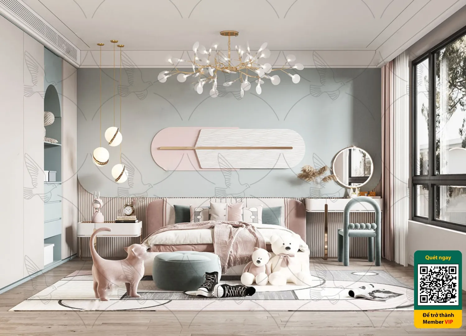 CHILDROOM SETS – VRAY / CORONA – 3D MODEL – 4112