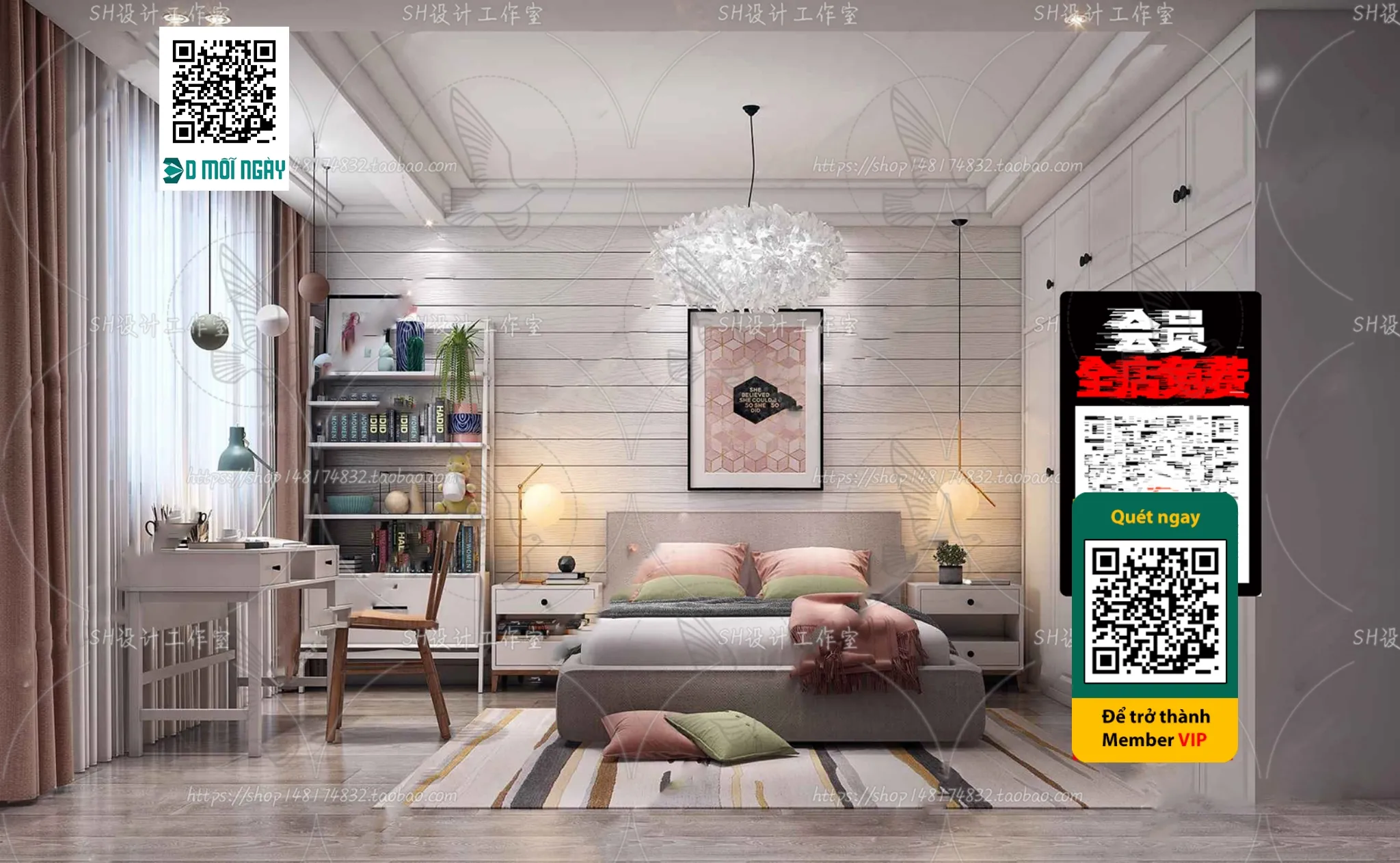 CHILDROOM SETS – VRAY / CORONA – 3D MODEL – 4672