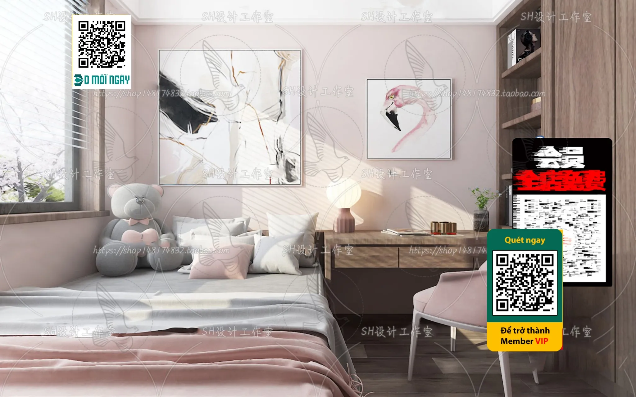 CHILDROOM SETS – VRAY / CORONA – 3D MODEL – 4674