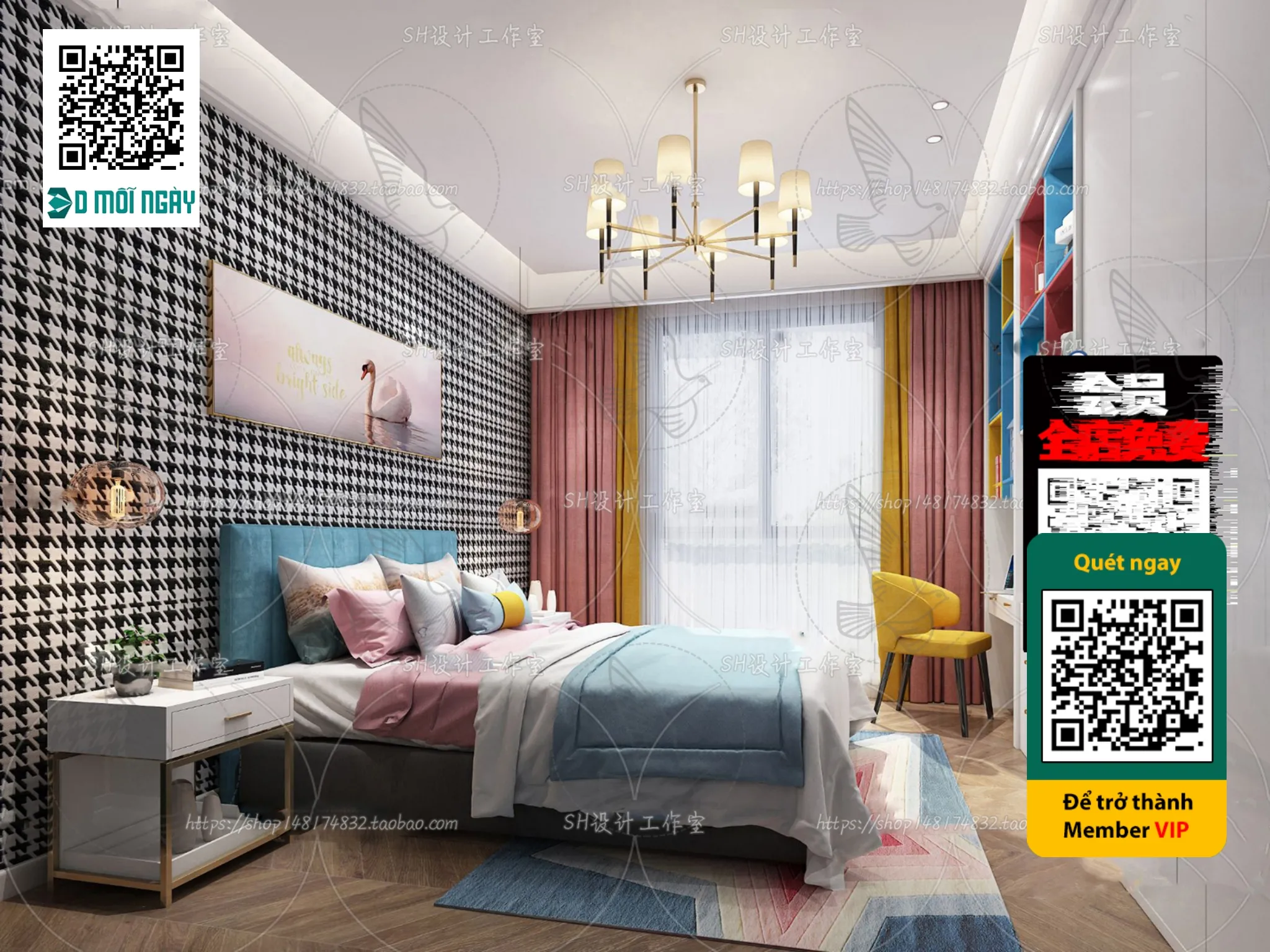 CHILDROOM SETS – VRAY / CORONA – 3D MODEL – 4683