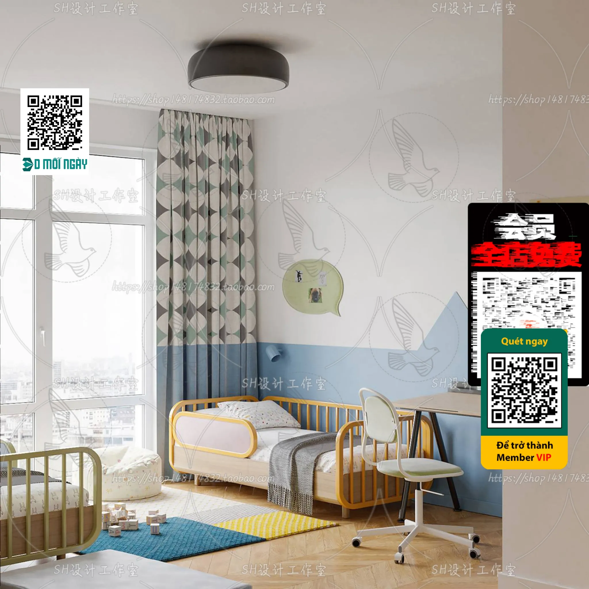 CHILDROOM SETS – VRAY / CORONA – 3D MODEL – 4691