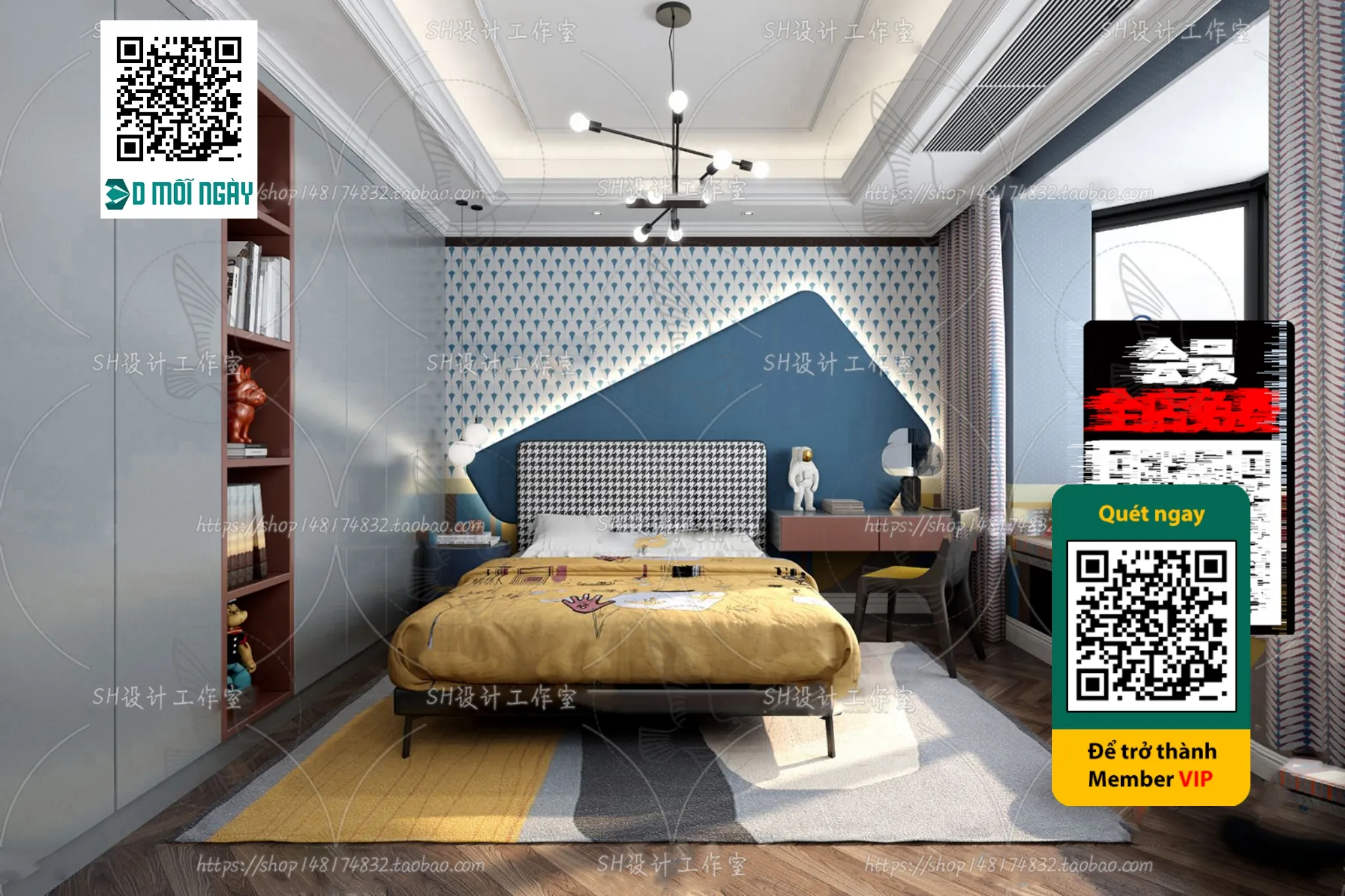 CHILDROOM SETS – VRAY / CORONA – 3D MODEL – 4707