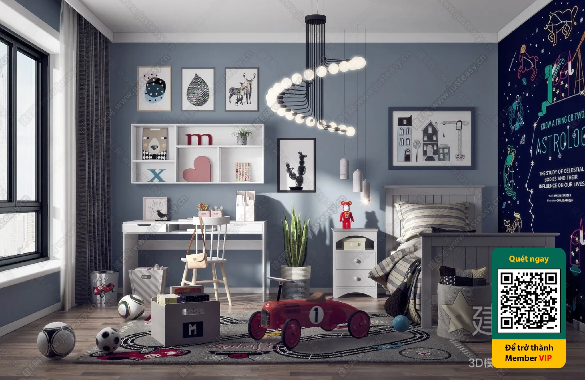 CHILDROOM SETS – VRAY / CORONA – 3D MODEL – 5424