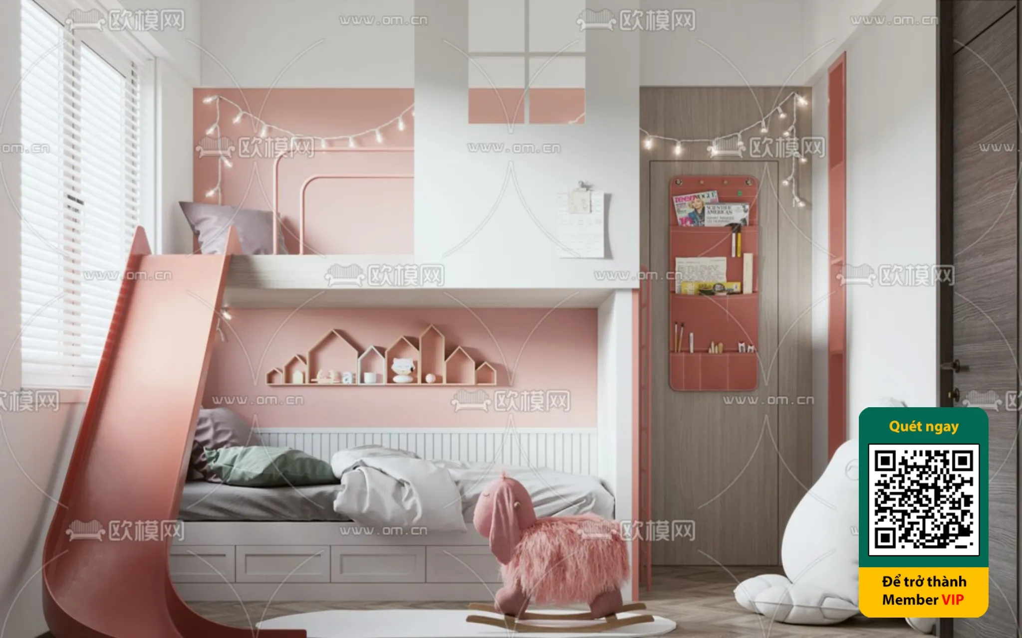 CHILDROOM SETS – VRAY / CORONA – 3D MODEL – 5429
