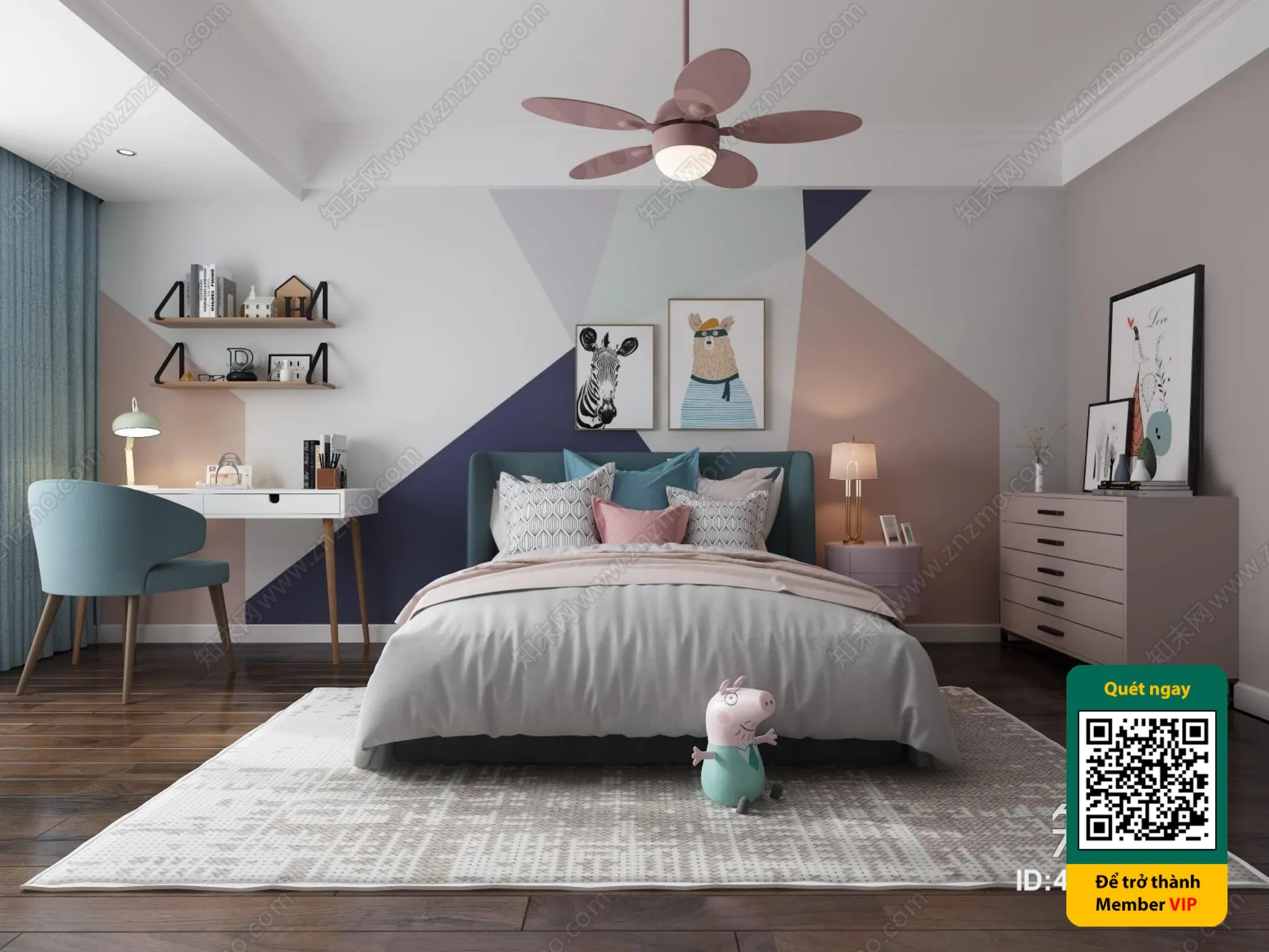 CHILDROOM SETS – VRAY / CORONA – 3D MODEL – 5448