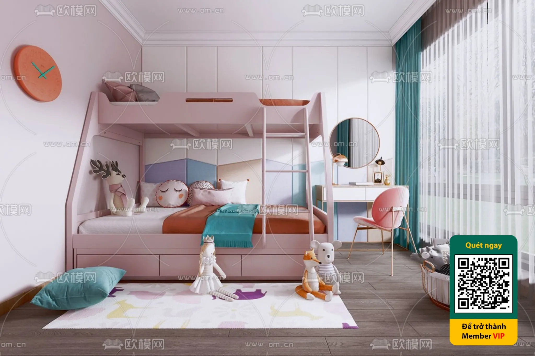 CHILDROOM SETS – VRAY / CORONA – 3D MODEL – 5450