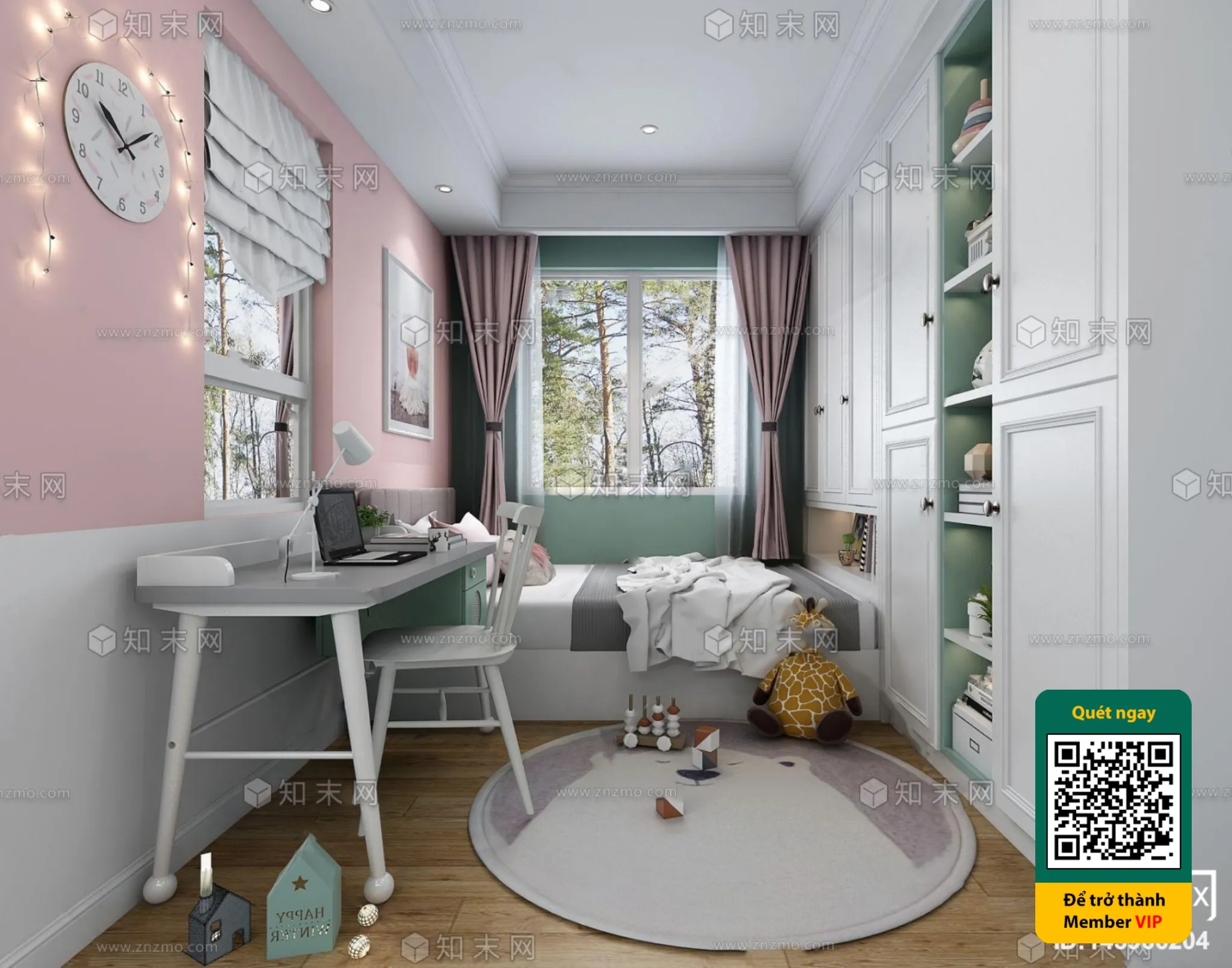 CHILDROOM SETS – VRAY / CORONA – 3D MODEL – 5456