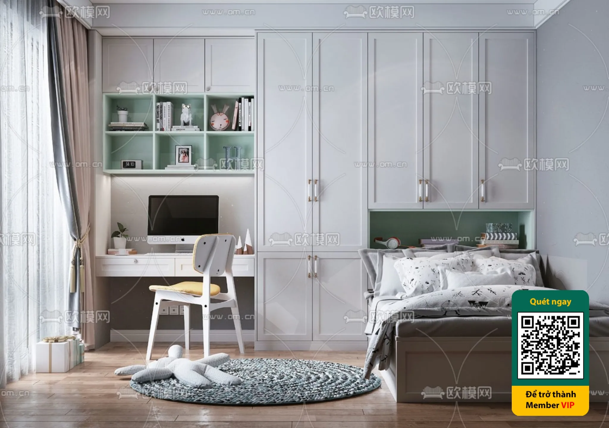 CHILDROOM SETS – VRAY / CORONA – 3D MODEL – 5459