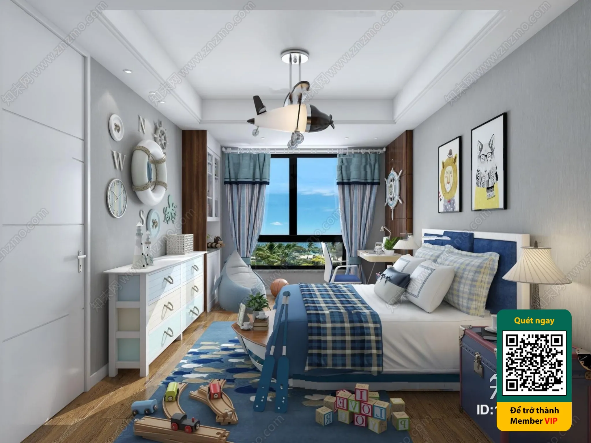 CHILDROOM SETS – VRAY / CORONA – 3D MODEL – 5465