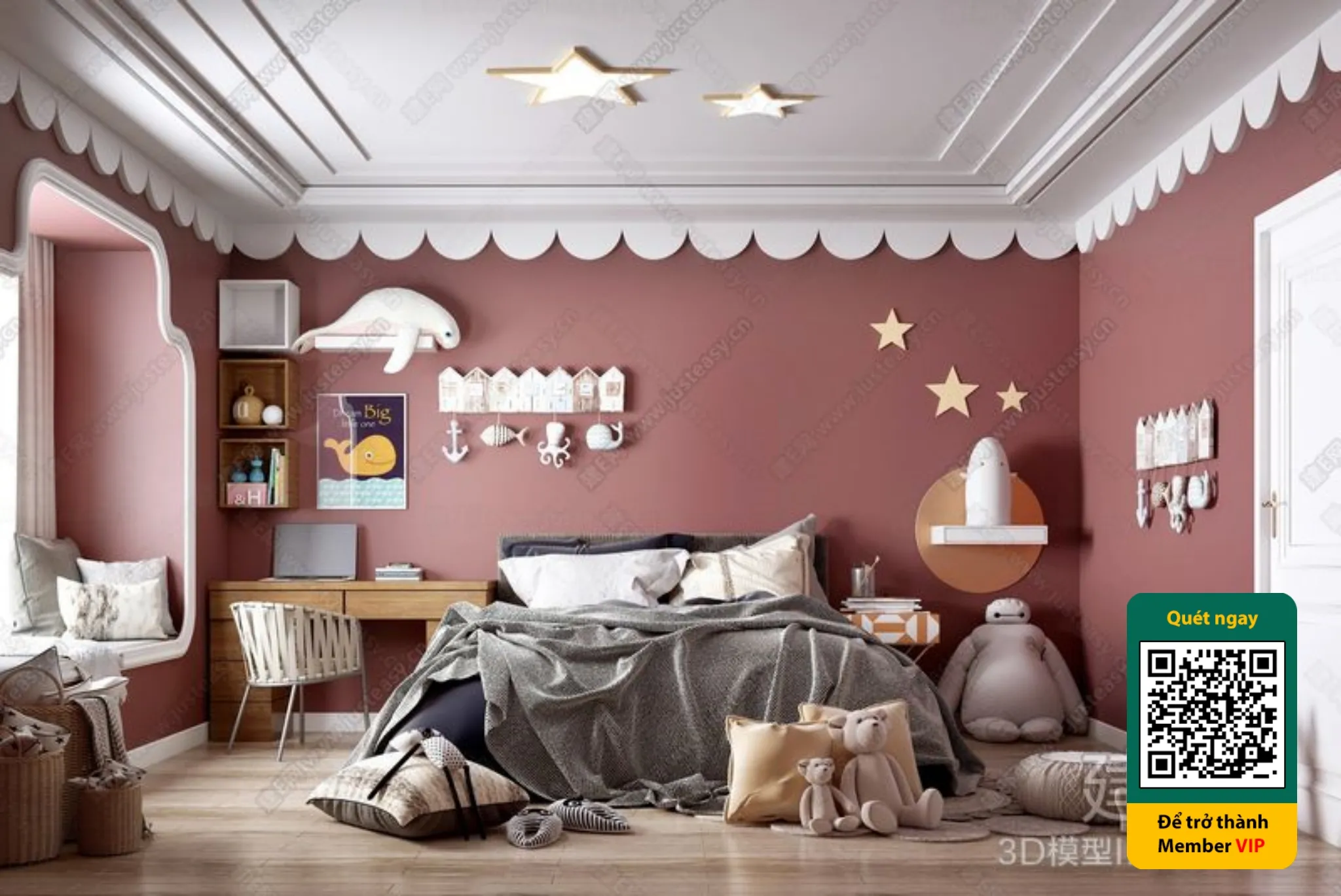 CHILDROOM SETS – VRAY / CORONA – 3D MODEL – 5468