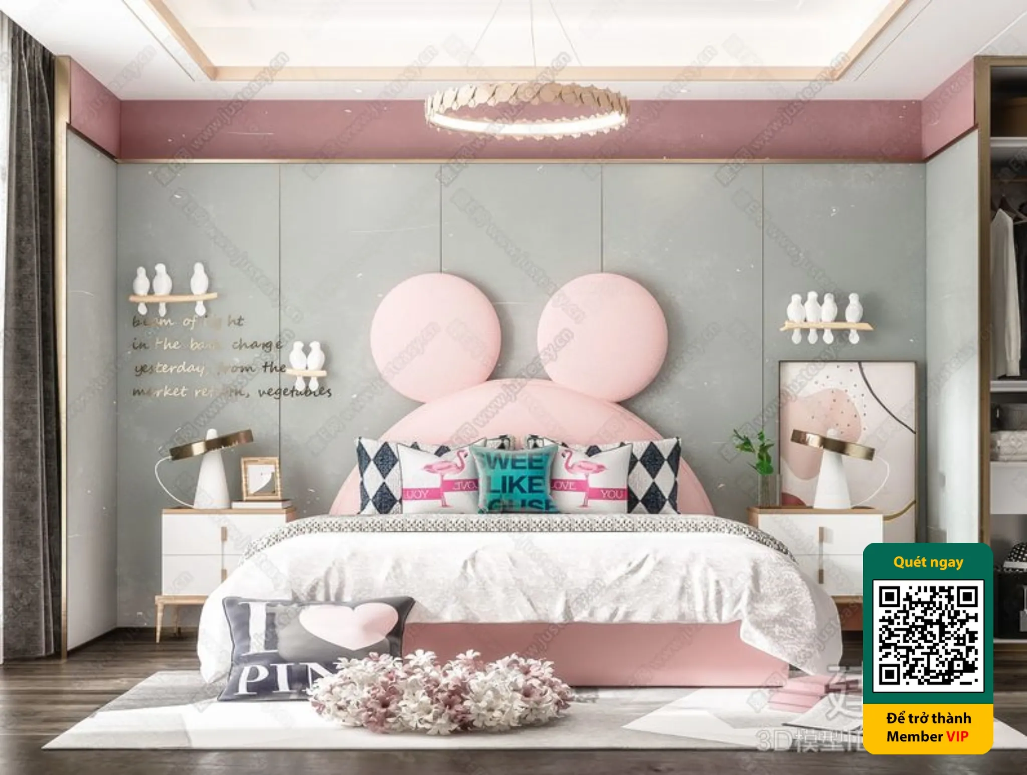 CHILDROOM SETS – VRAY / CORONA – 3D MODEL – 5470