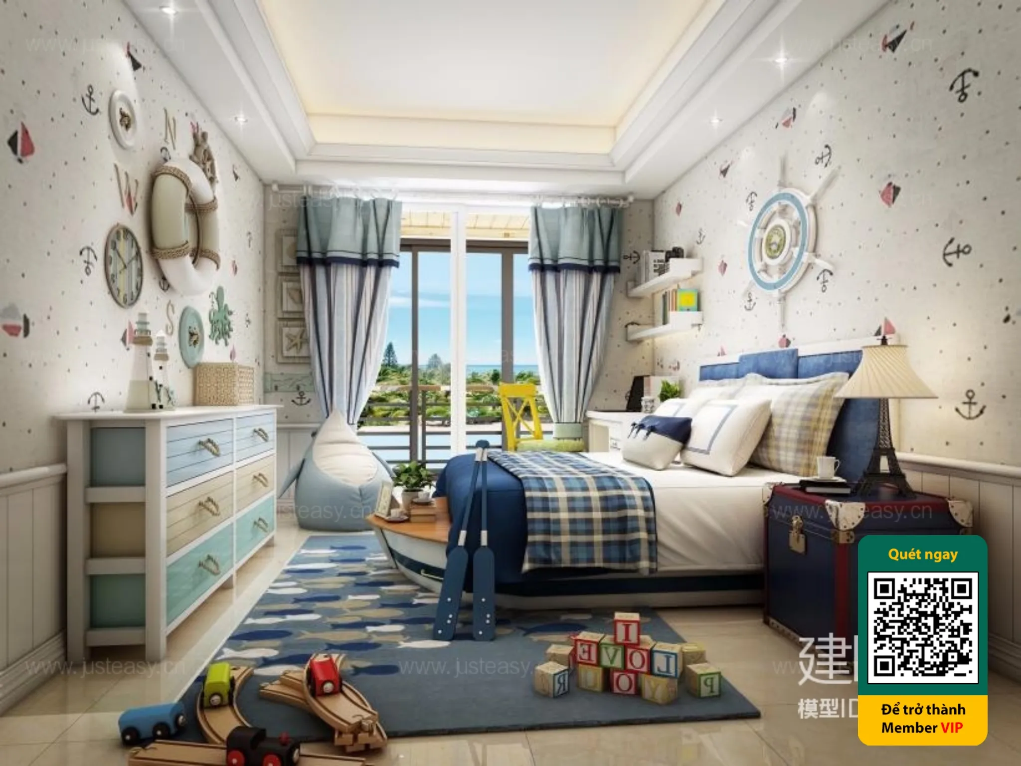 CHILDROOM SETS – VRAY / CORONA – 3D MODEL – 5473